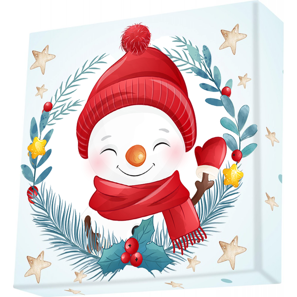 dotz Diamond Dotz Christmas Trio Snowman - 8.7" x 8.7"