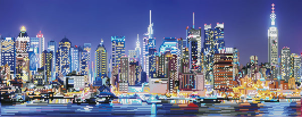 dotz Diamond Dotz City Lights - 29.5" x 11.4"