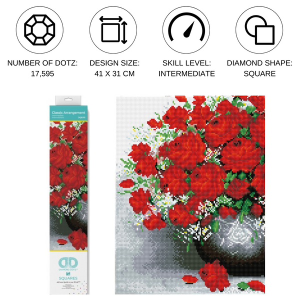 Dotz Diamond Dotz Classic Arrangement - 12.2" X 16.1"