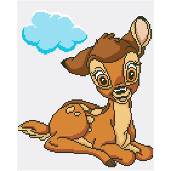 Dotz Diamond Dotz Classic Bambi - 12.6" X 15.8"