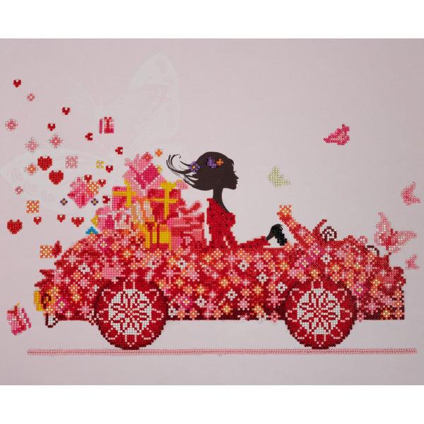 dotz Diamond Dotz Colorful Carriage - 20.1" x 16.1"