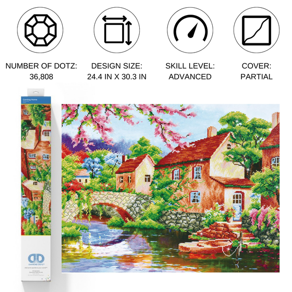 Dotz Diamond Dotz Coming Home - 30.3" X 24.4"