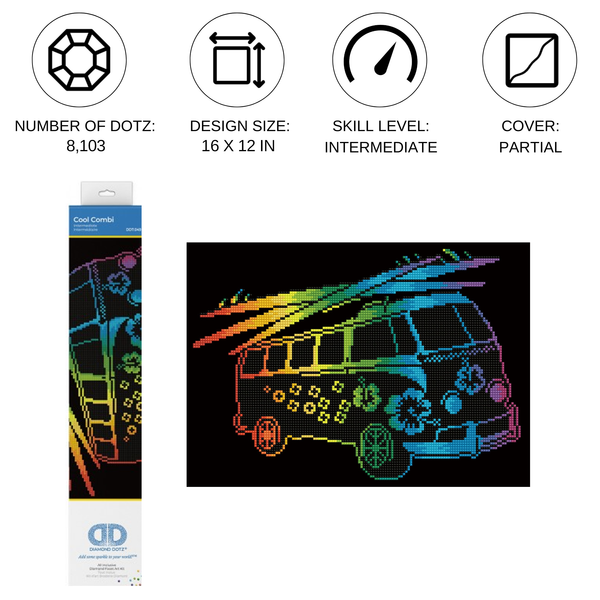 Dotz Diamond Dotz Cool Combi - 16.1" X 12.2"