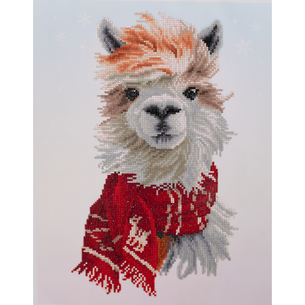 dotz Diamond Dotz Cozy Llama - 14.2" x 18.1"