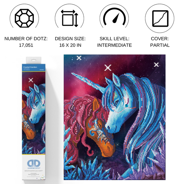 Dotz Diamond Dotz Crystal Garden - 16.5" X 20.5"