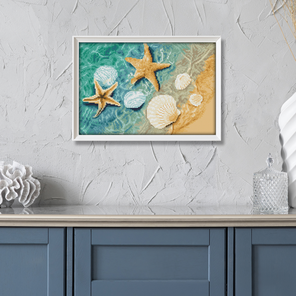 Dotz Diamond Dotz Crystal Shore - 16.1" X 11.0"