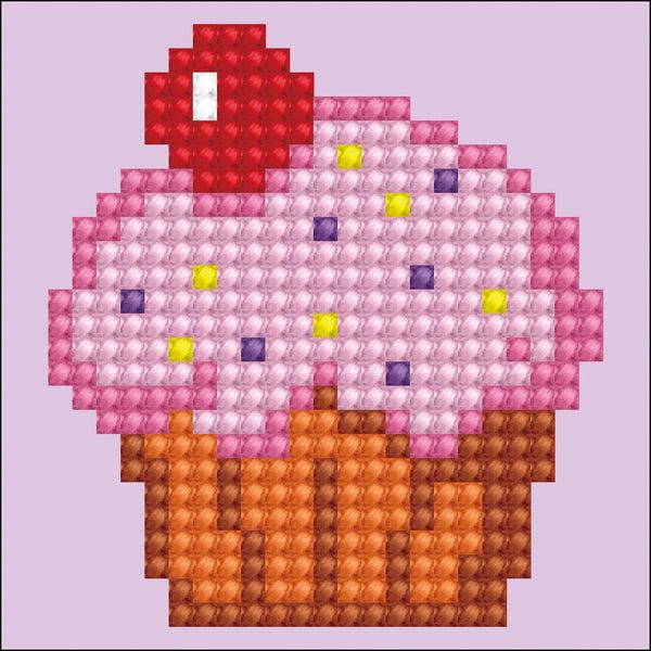 Dotz Diamond Dotz Cup Cake Yum - 3.0" X 3.0"