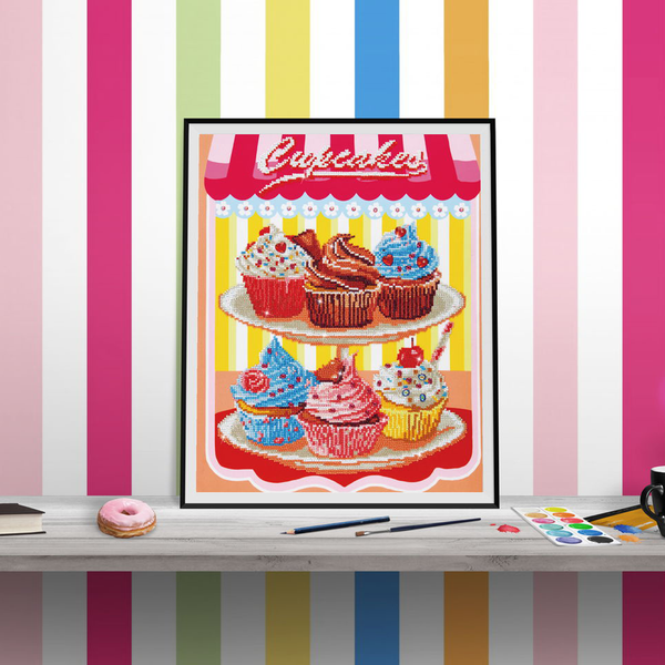 Dotz Diamond Dotz Cup Cakes - 16.0" X 20.0"