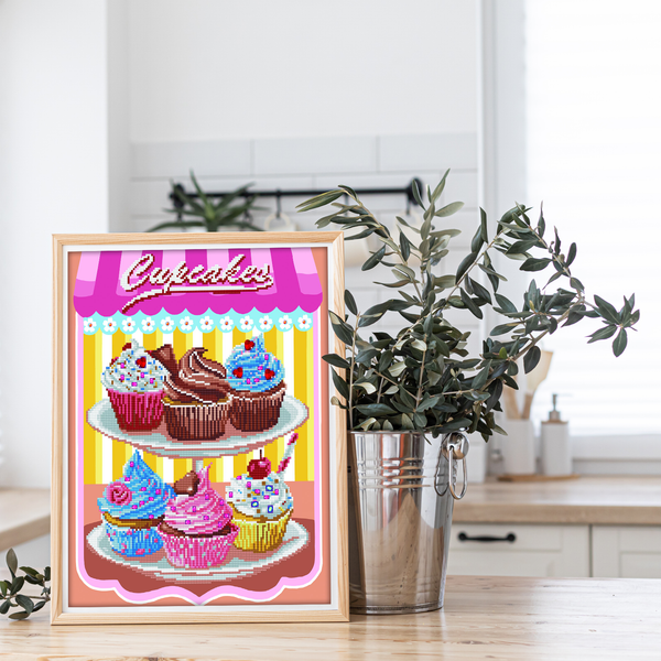 Dotz Diamond Dotz Cup Cakes - 16.0" X 20.0"
