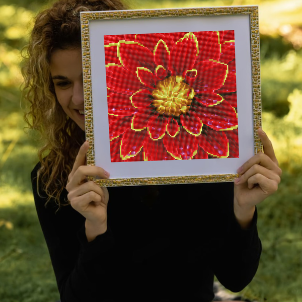 Dotz Diamond Dotz Dahlia - 12.0" X 12.0"