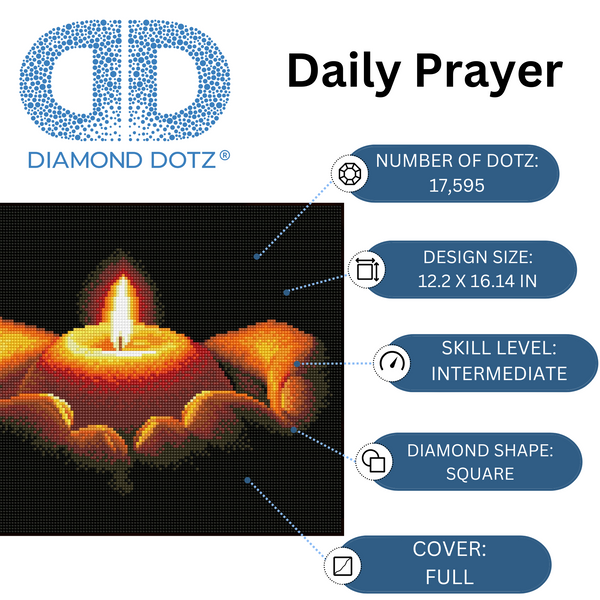 Dotz Diamond Dotz Daily Prayer - 16.1" X 12.2"