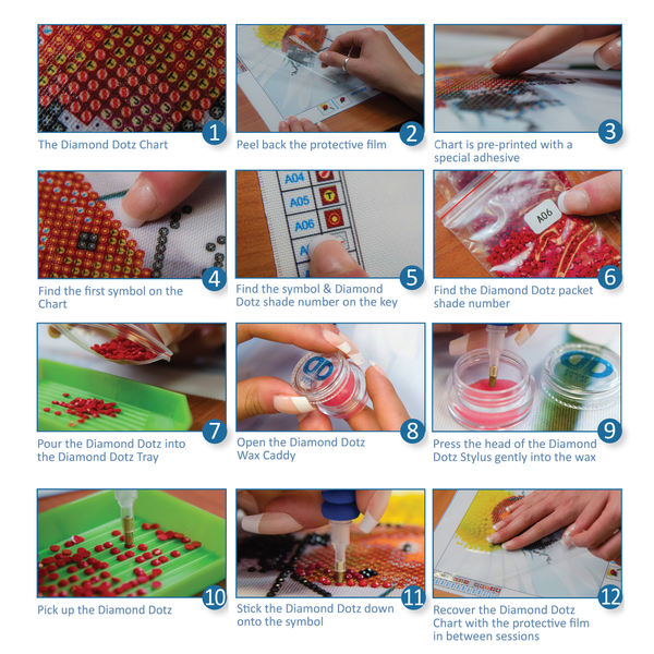 Dotz Diamond Dotz Darth Vader - 16.5" X 22.4"