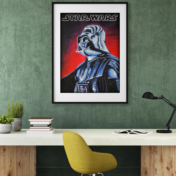 Dotz Diamond Dotz Darth Vader - 16.5" X 22.4"