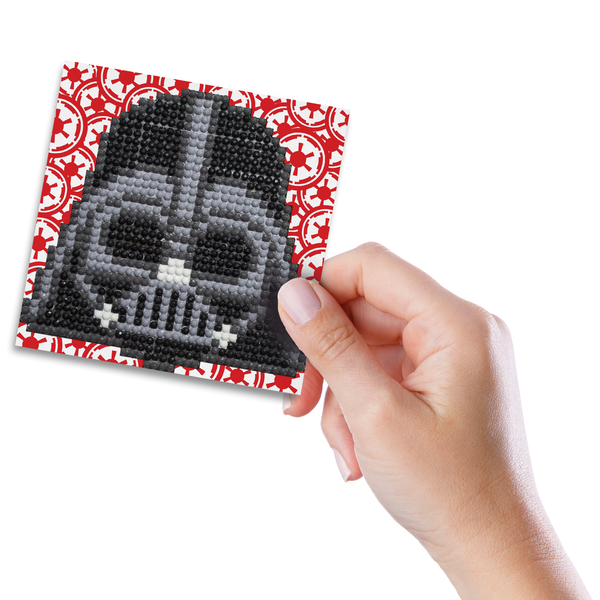 Dotz Diamond Dotz Darth Vader Fun - 3.9" X 3.9"