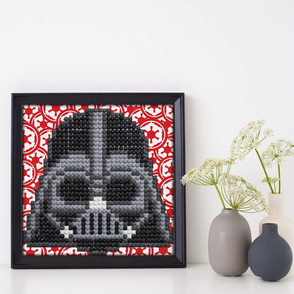 Dotz Diamond Dotz Darth Vader Fun - 3.9" X 3.9"