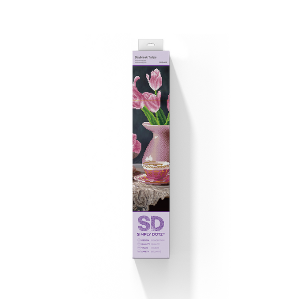 Dotz Diamond Dotz Daybreak Tulips - 13.6" X 20.5"