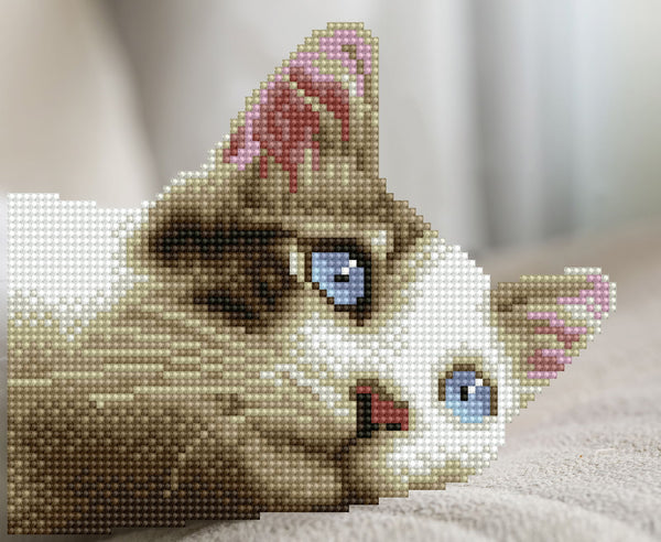 dotz Diamond Dotz Daydream Kitty - 9.8" x 8.1"