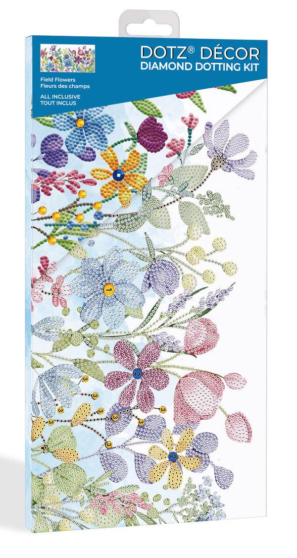 Dotz Diamond Dotz Decor Field Flowers - 15.8" X 7.9"