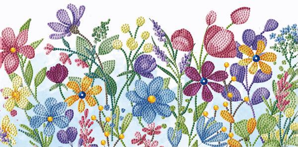 dotz Diamond Dotz Decor Field Flowers - 15.8" x 7.9"