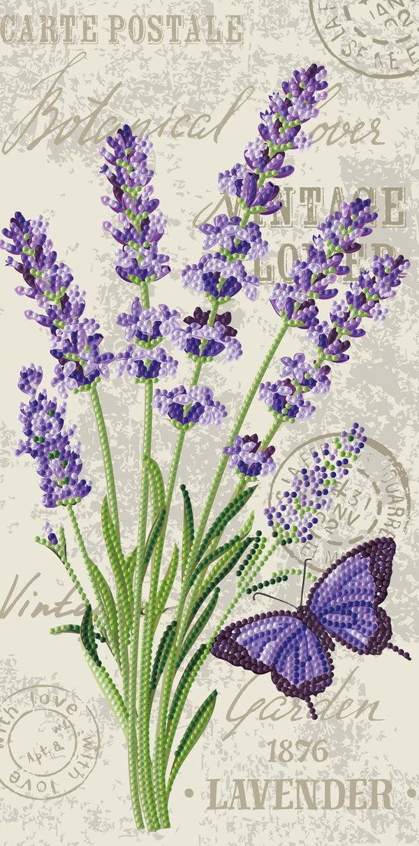 dotz Diamond Dotz Decor French Lavender - 7.9" x 15.8"