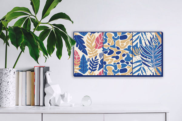 Dotz Diamond Dotz Decor Leaves - 15.8" X 7.9"