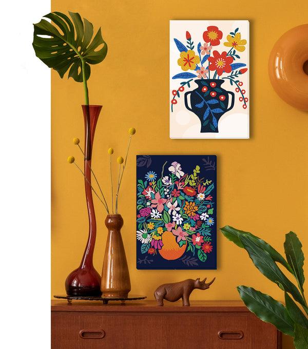 Dotz Diamond Dotz Decor Wild Flowers - 7.9" X 11.8"