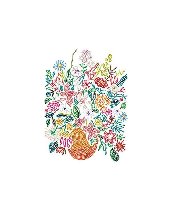 Dotz Diamond Dotz Decor Wild Flowers - 7.9" X 11.8"