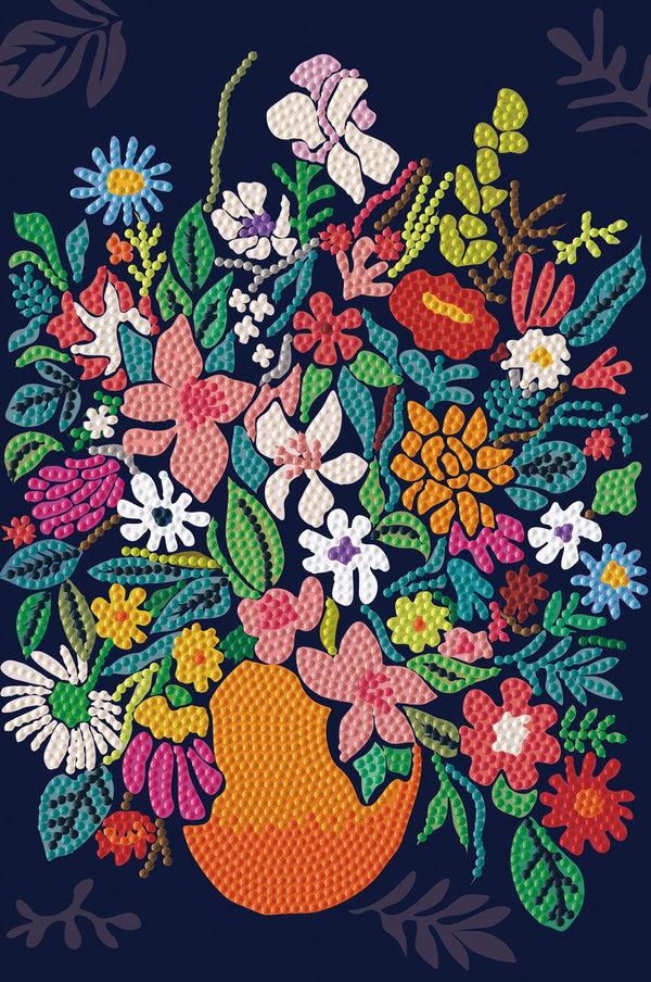 dotz Diamond Dotz Decor Wild Flowers - 7.9" x 11.8"