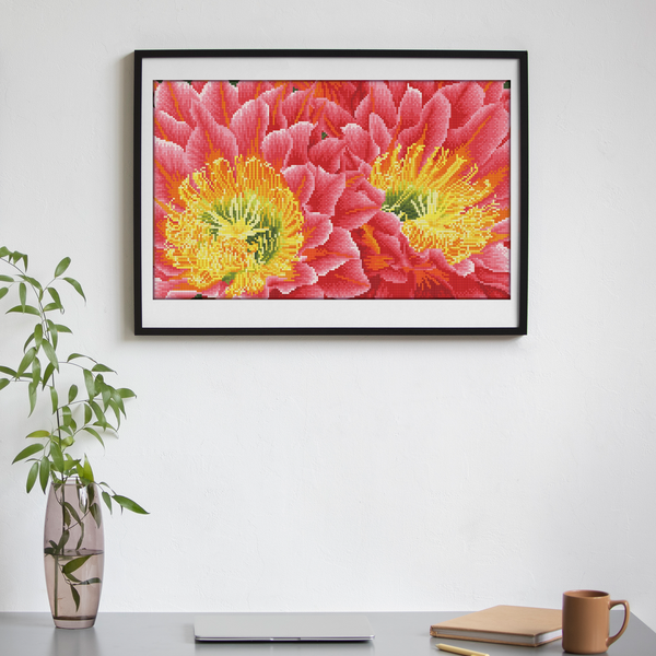 Dotz Diamond Dotz Desert Blooms - 20.5" X 12.6"