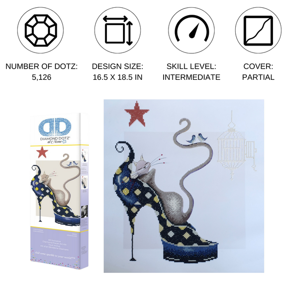 Dotz Diamond Dotz Dizzy - 16.5" X 18.5"