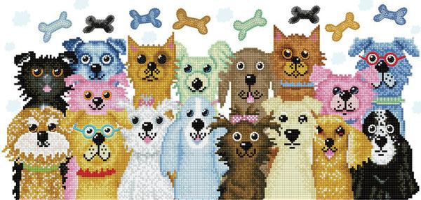 dotz Diamond Dotz Dogs Dinner - 26.4" x 12.6"