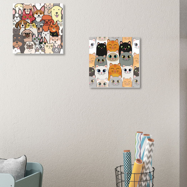 Dotz Diamond Dotz Dogs & DOTZ - 11.0" X 11.0"