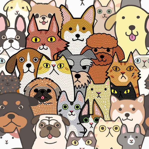 dotz Diamond Dotz Dogs & DOTZ - 11.0" x 11.0"