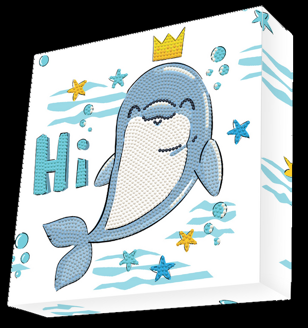 Dotz Diamond Dotz Dolphin Hi - 8.7" X 8.7"