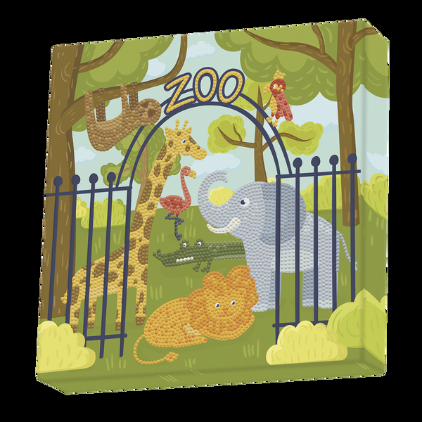 dotz Diamond Dotz Dotz at the Zoo - 11.0" x 11.0"