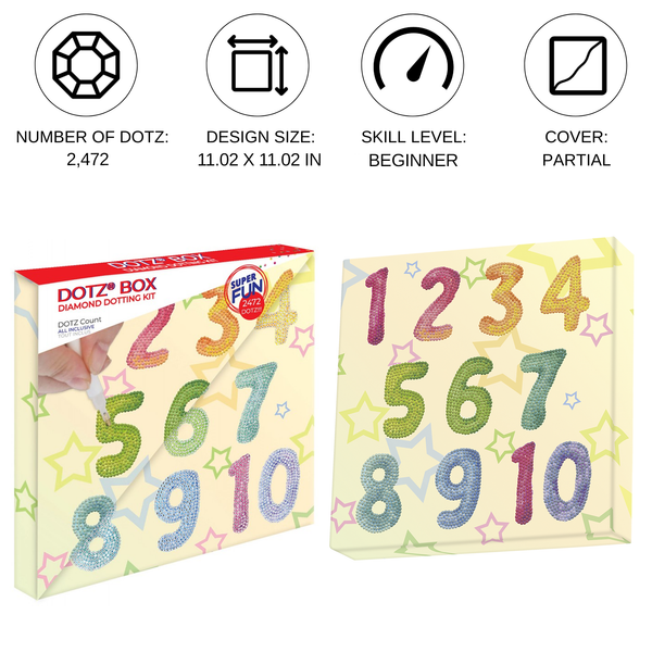 Dotz Diamond Dotz Dotz Count - 11.0" X 11.0"