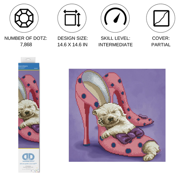 Dotz Diamond Dotz Dotz & Dreams - 14.6" X 14.6"