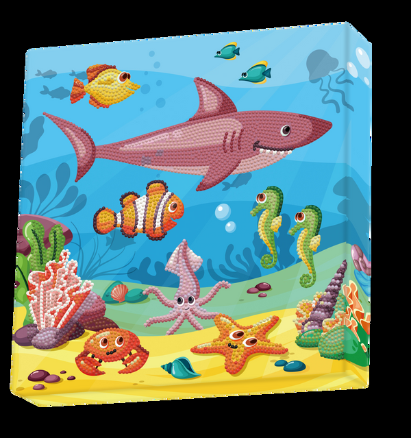 dotz Diamond Dotz Dotz in the Ocean - 11.0" x 11.0"