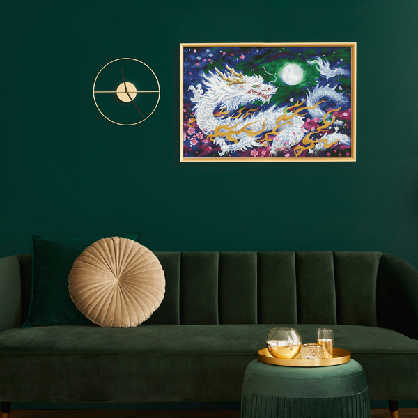 Dotz Diamond Dotz Dragon Flame - 35.8" X 23.6"