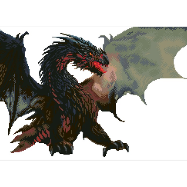 Dotz Diamond Dotz Dragon's Lair - 19.5" X 27.8"