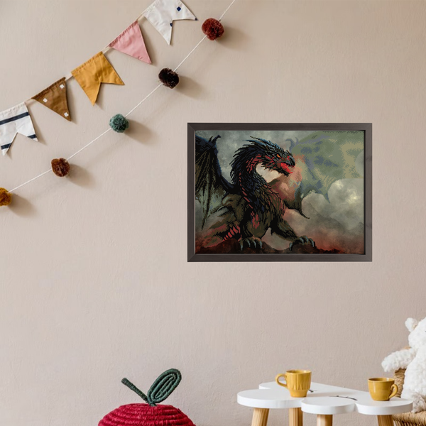 Dotz Diamond Dotz Dragon's Lair - 19.5" X 27.8"