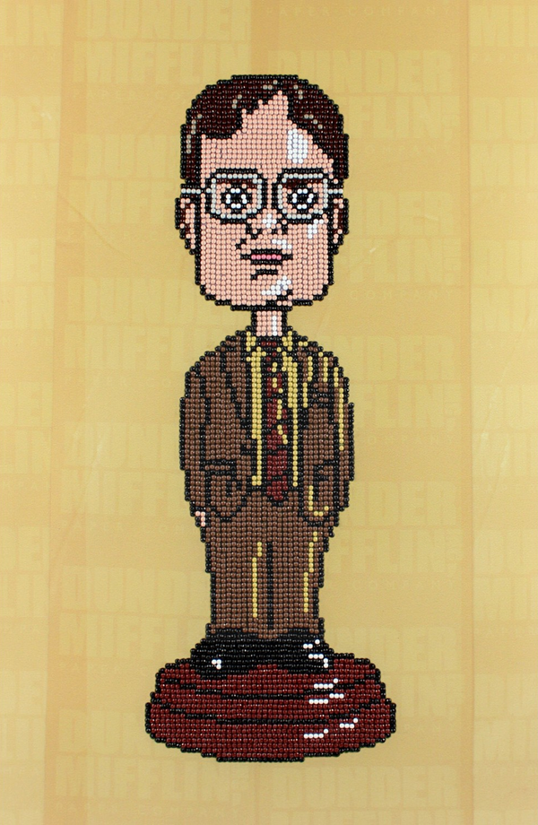 Dotz Diamond Dotz Dwight Bobblehead - 12.0" X 18.4"