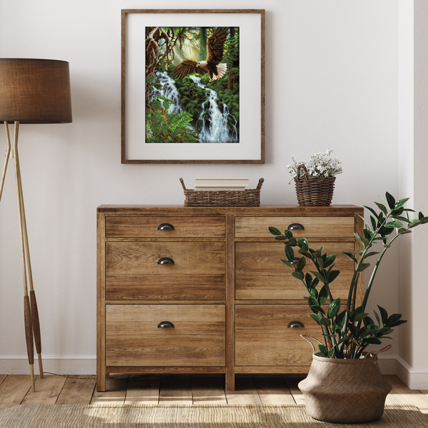 Dotz Diamond Dotz Eagles Flight - 16.1" X 20.1"