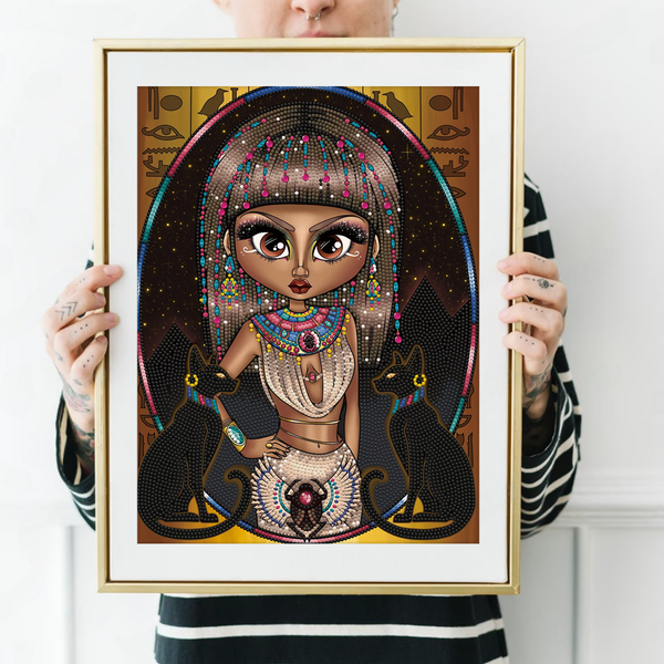 Dotz Diamond Dotz Egyptian Princess - 11.8" X 15.8"
