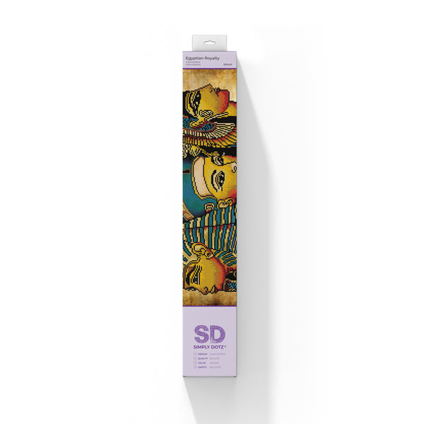 Dotz Diamond Dotz Egyptian Royalty - 26.0" X 18.5"