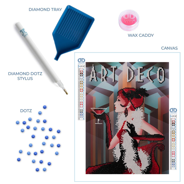 Dotz Diamond Dotz Evening Escape - 14.2" X 18.1"