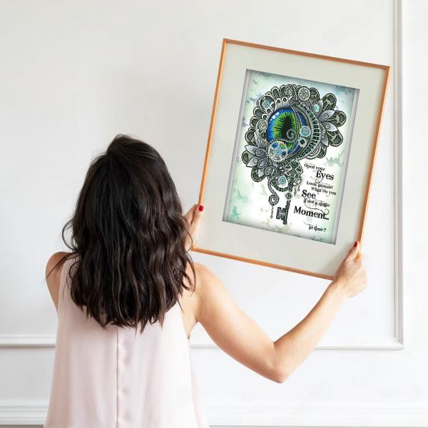 Dotz Diamond Dotz Eye 381 - 16.5" X 22.4"