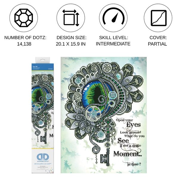 Dotz Diamond Dotz Eye 381 - 16.5" X 22.4"