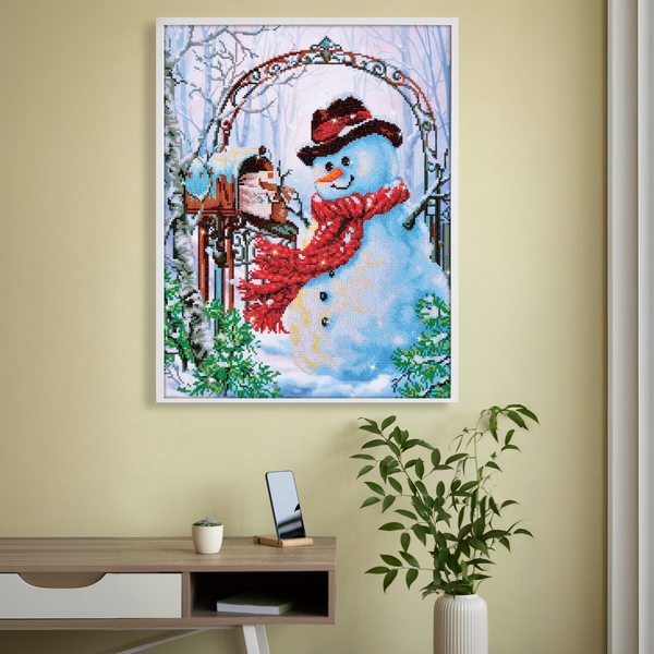 Dotz Diamond Dotz Father Snow - 19.7" X 24.4"