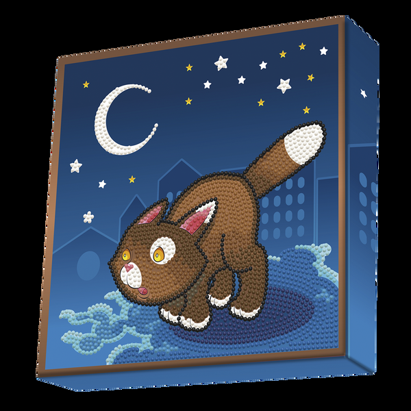 dotz Diamond Dotz Fearless Cat - 8.7" x 8.7"